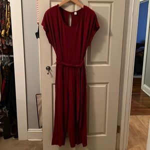 Old Navy XXL Dark Red Jumper/Romper